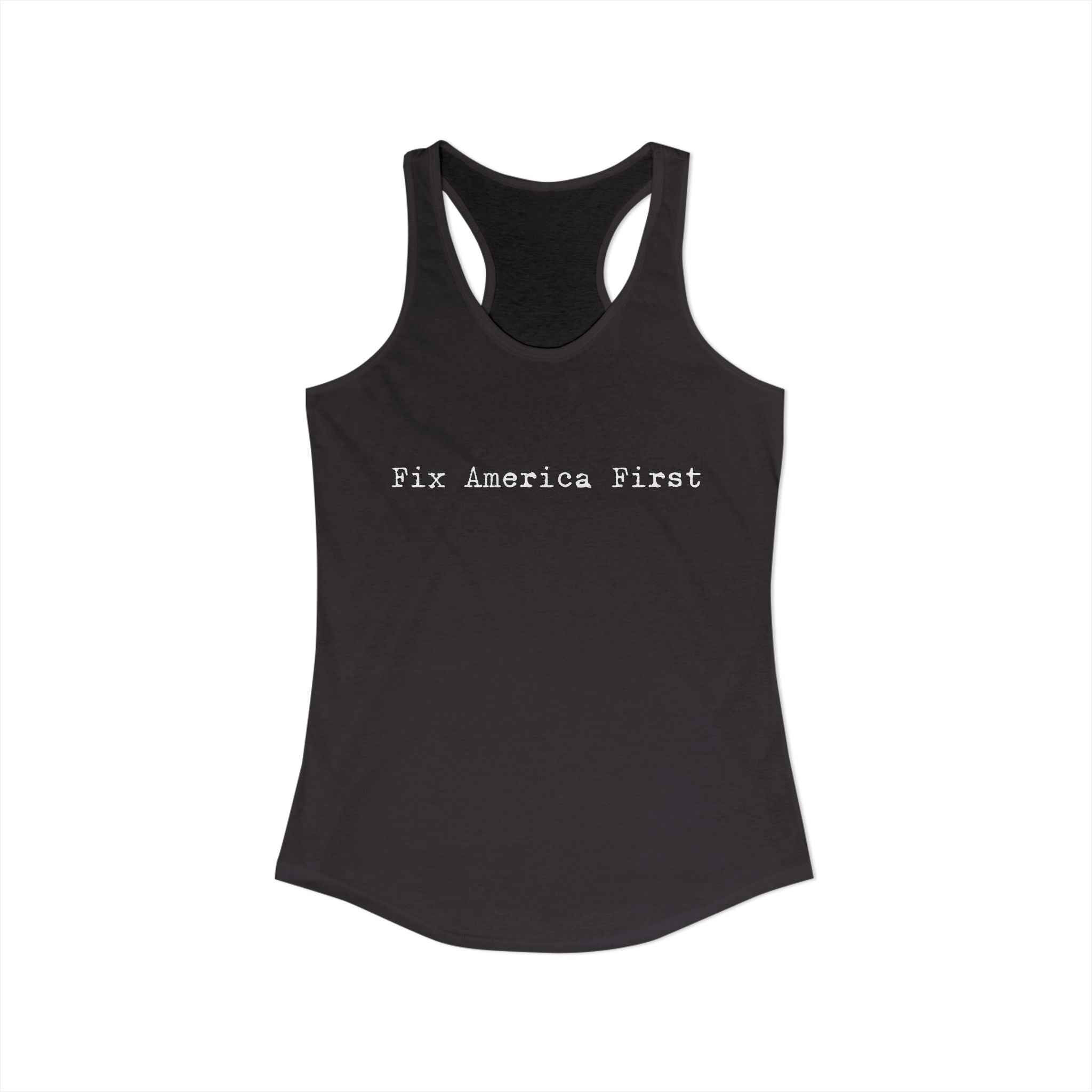 Women's Fix America First Racerback Tank