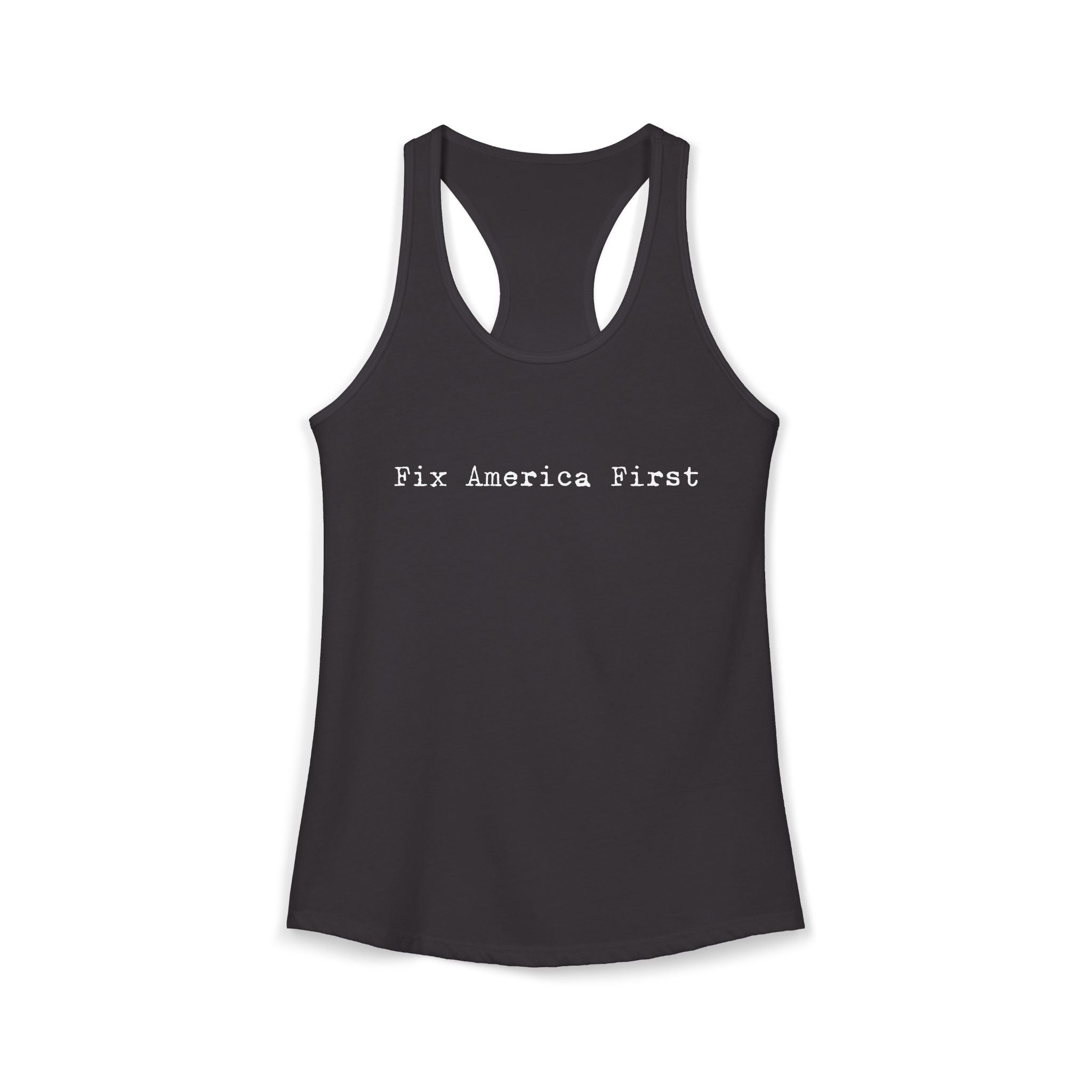 Women's Fix America First Racerback Tank