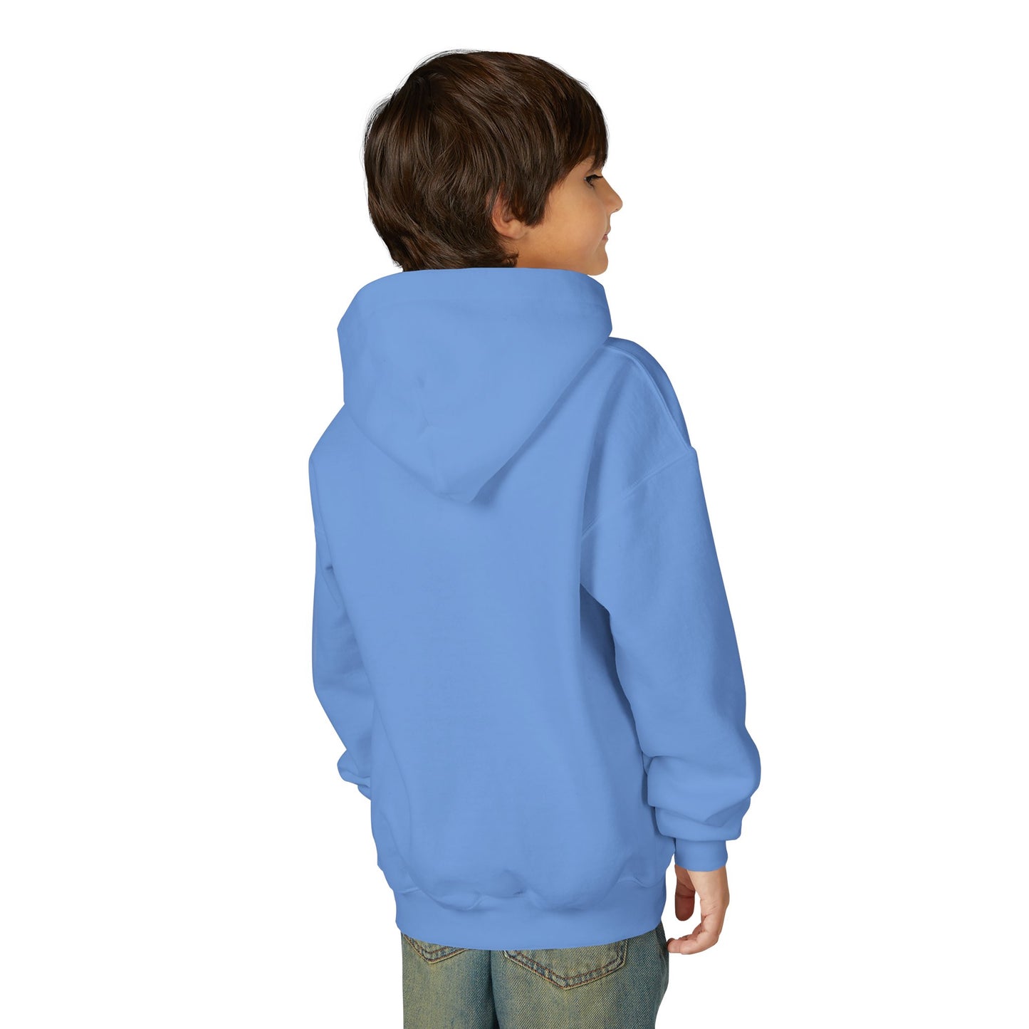 Youth 'Free Agent' Hoodie — Minimalist Text Pullover for Kids