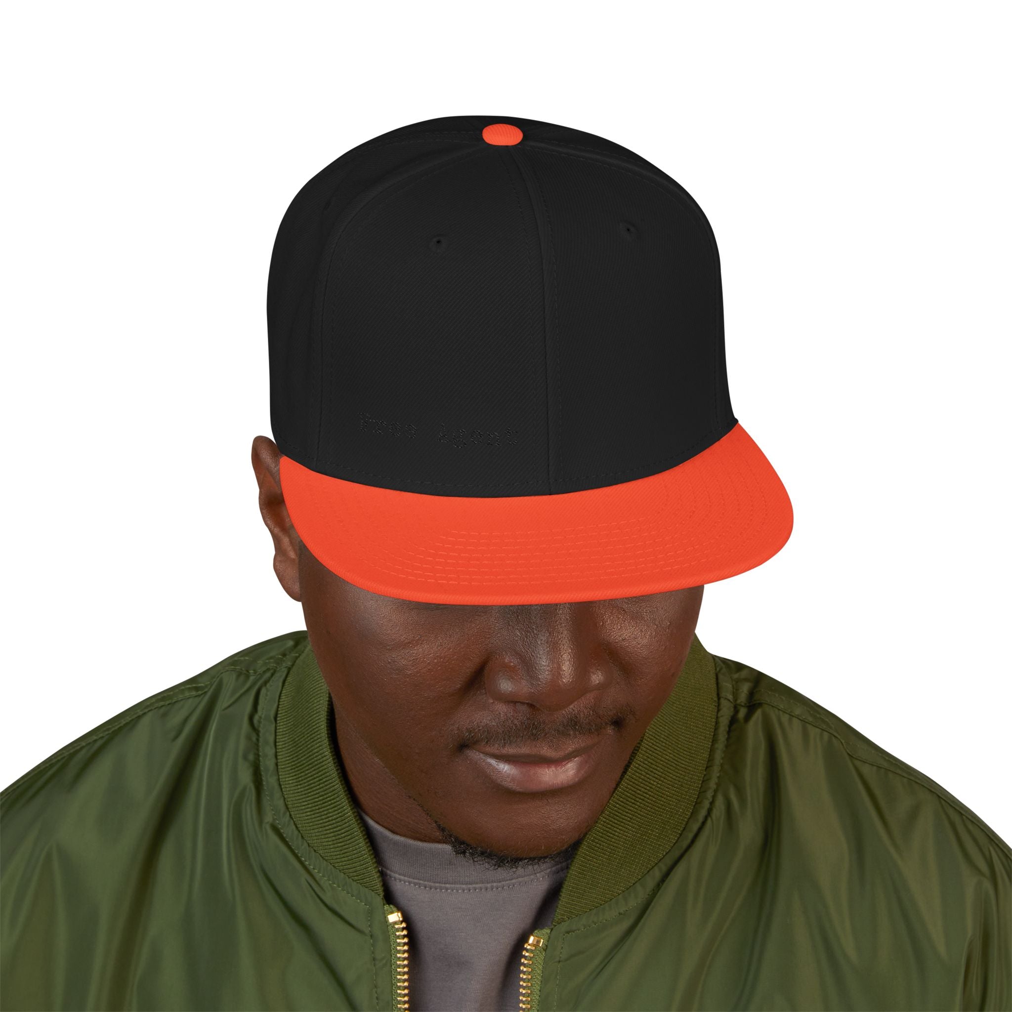 Free Agent Snapback Flat-Brim Hat