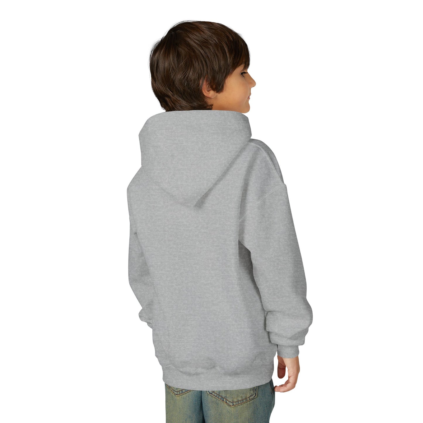 Youth 'Free Agent' Hoodie — Minimalist Text Pullover for Kids