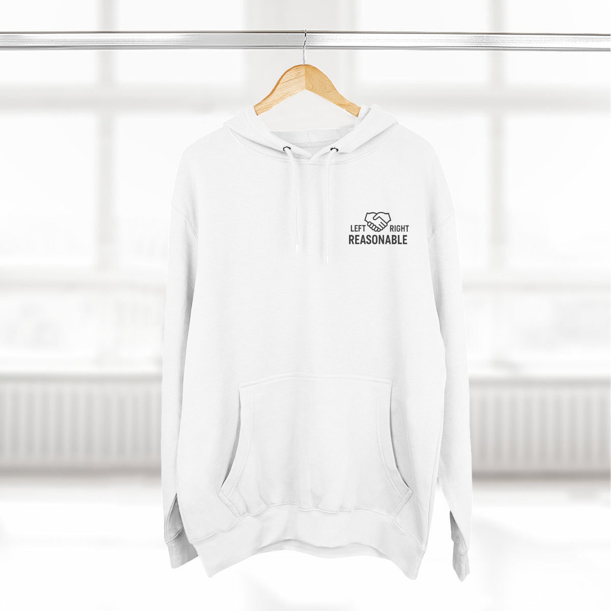 Left Right Reasonable Hoodie