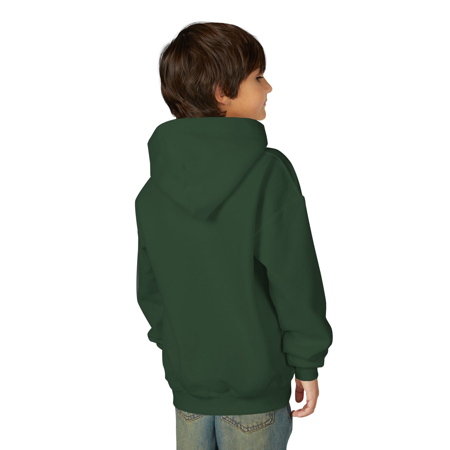 Youth 'Free Agent' Hoodie — Minimalist Text Pullover for Kids