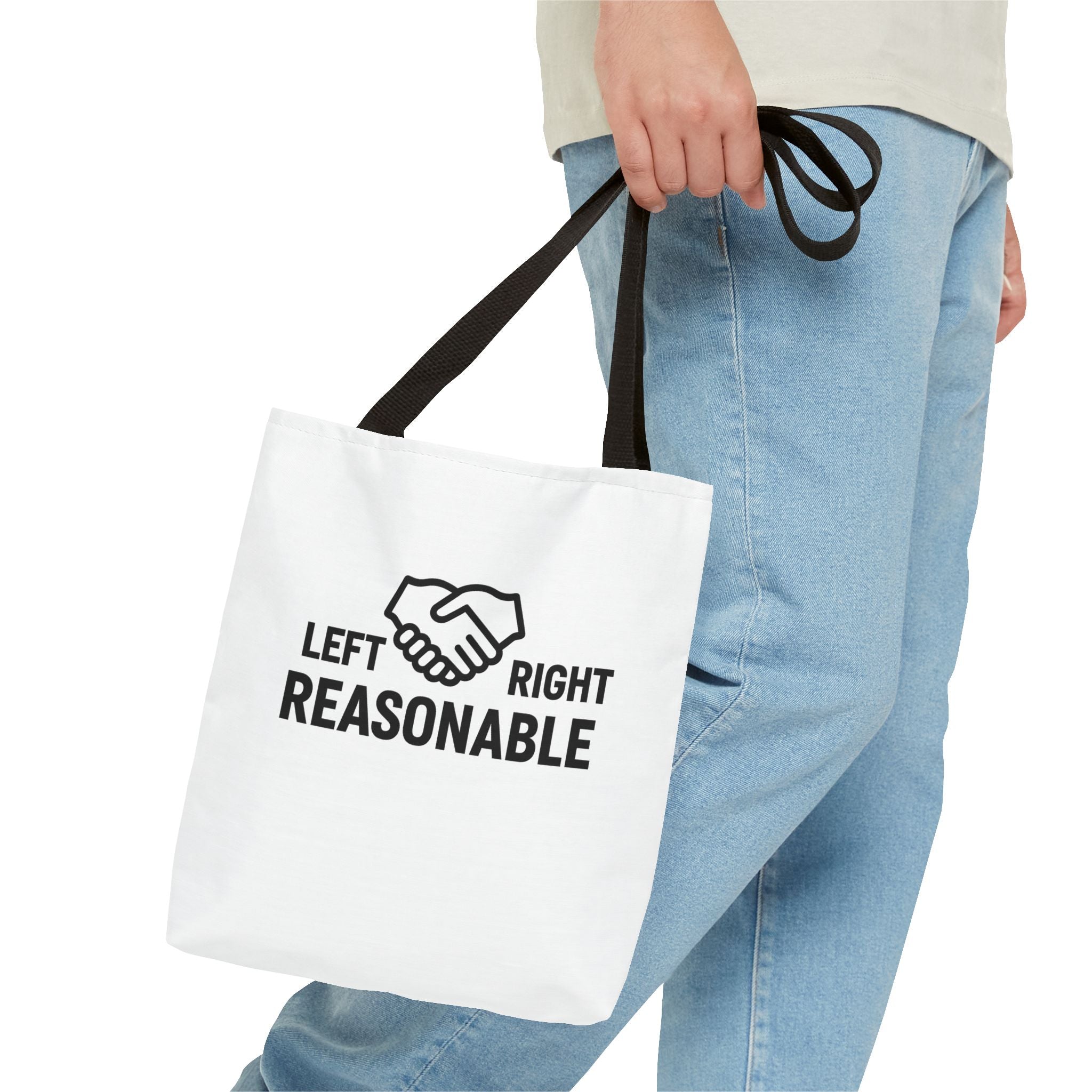 Left Right Reasonable Tote Bag
