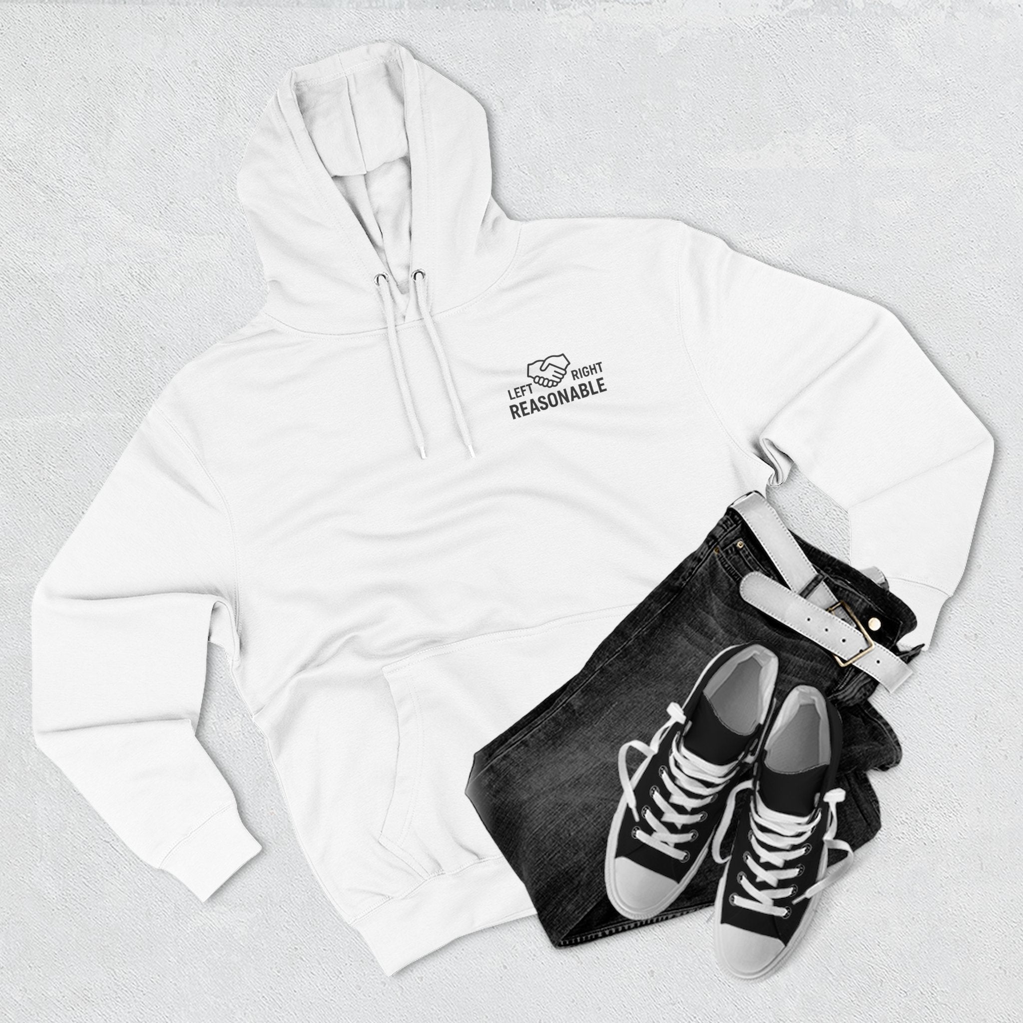 Left Right Reasonable Hoodie