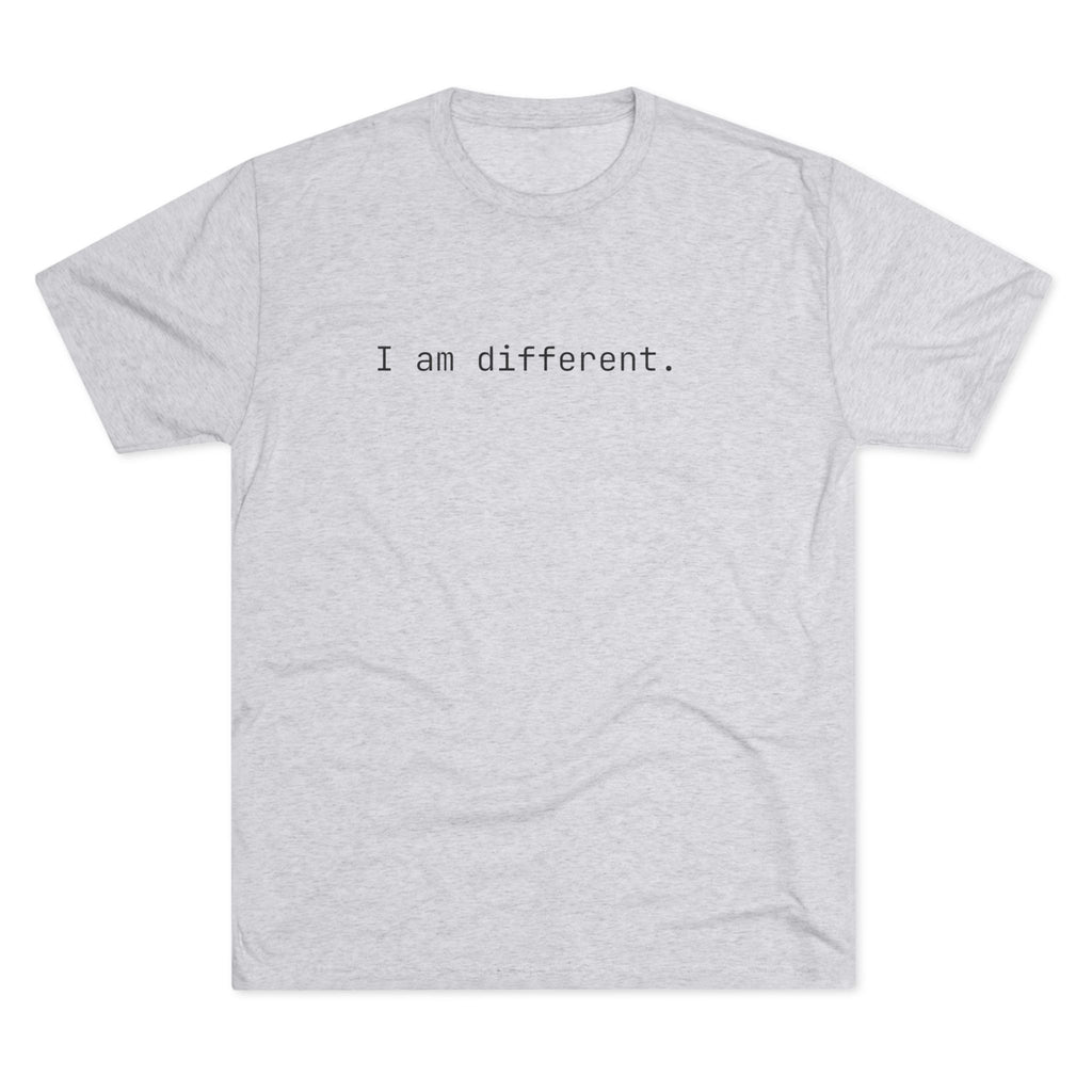 I am different