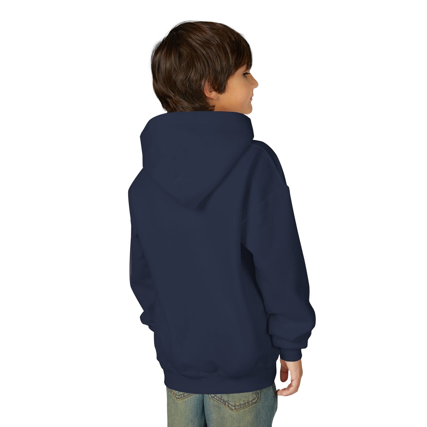 Youth 'Free Agent' Hoodie — Minimalist Text Pullover for Kids