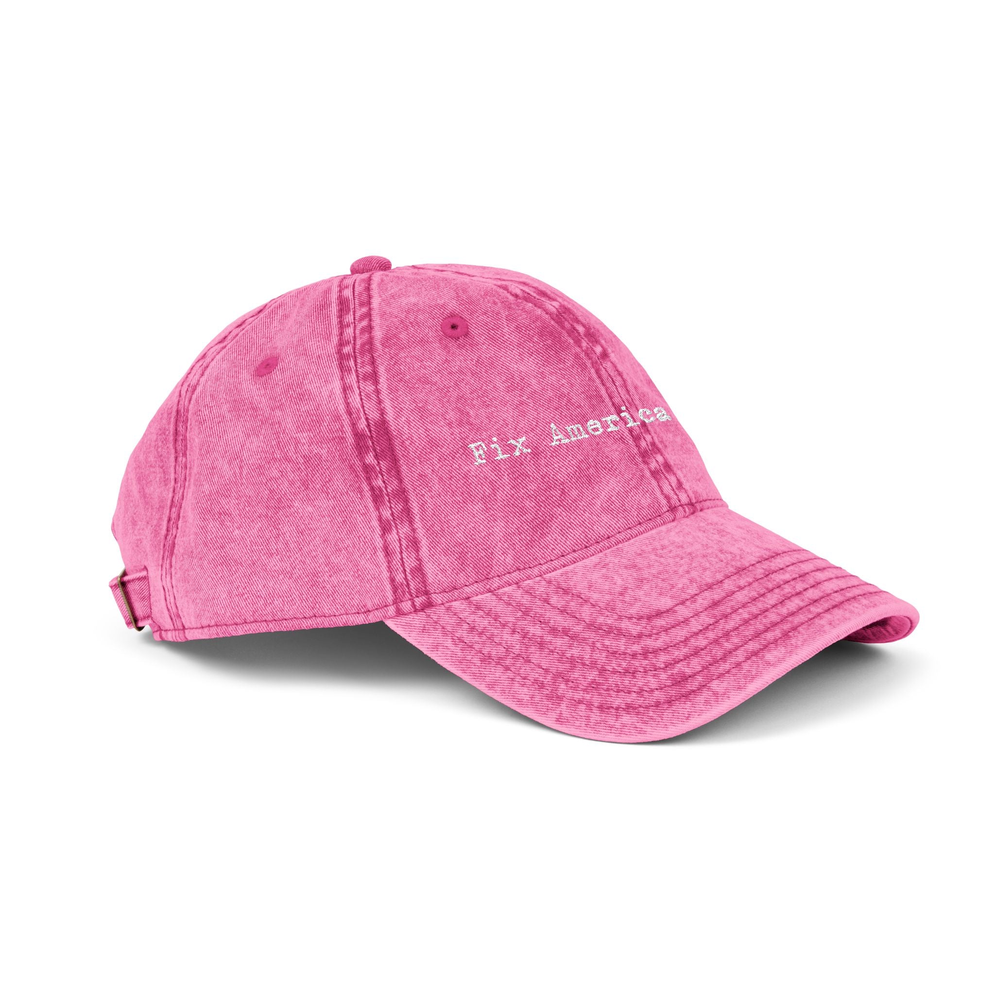 'Fix America First' Distressed Baseball Hat