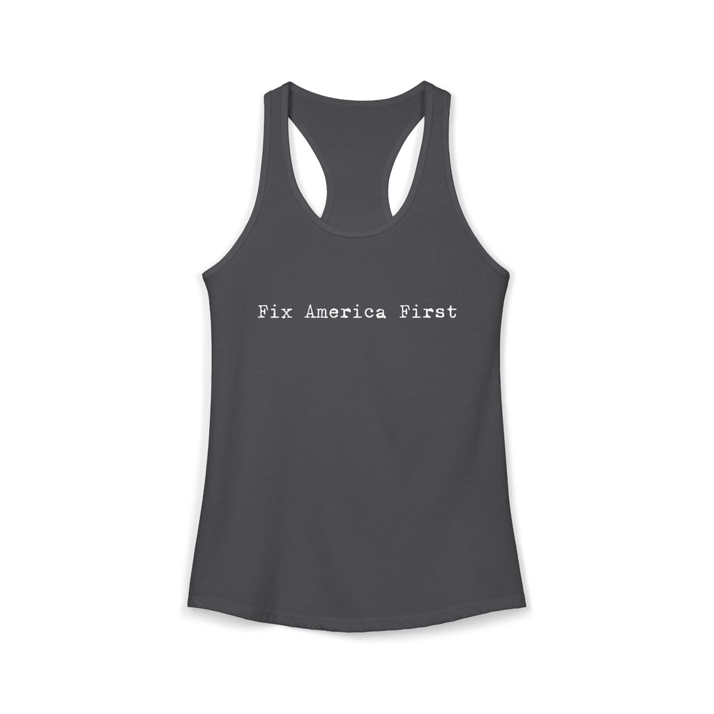 Women's Fix America First Racerback Tank