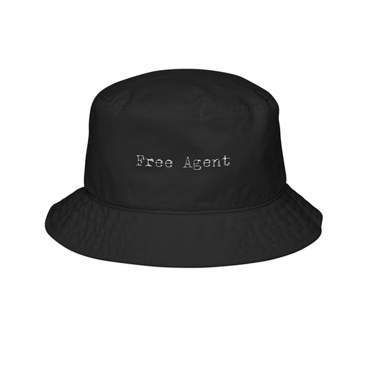 Free Agent Bucket Hat | Black + Navy