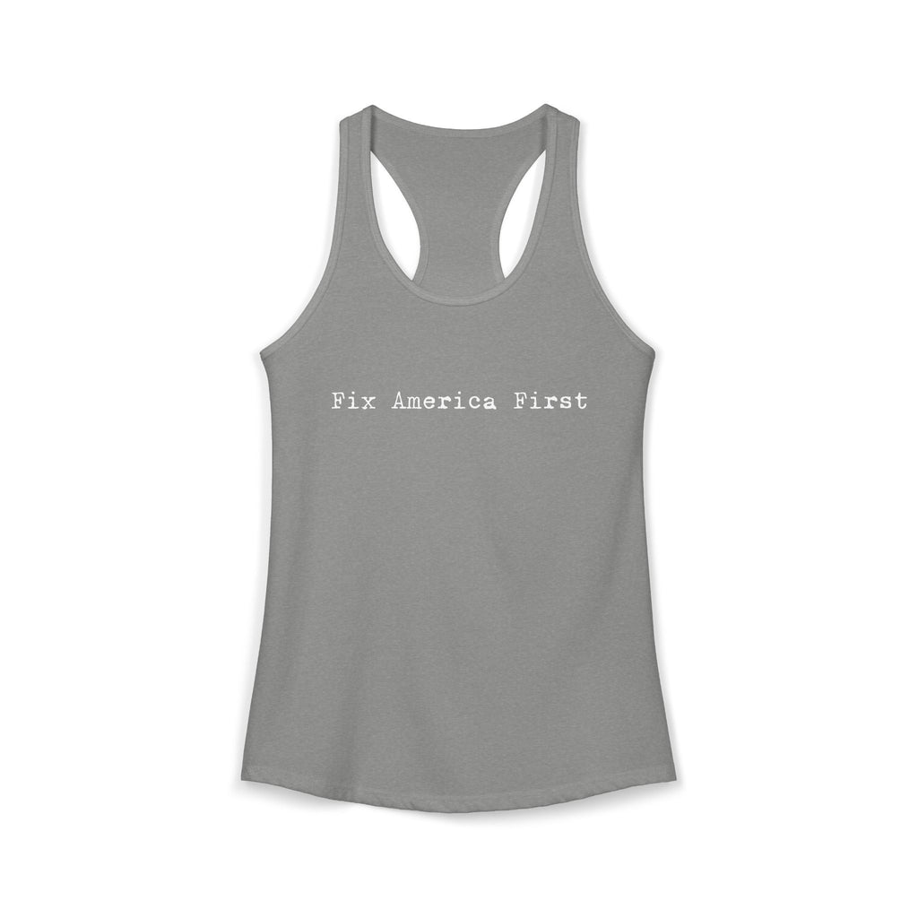 Women's Fix America First Racerback Tank