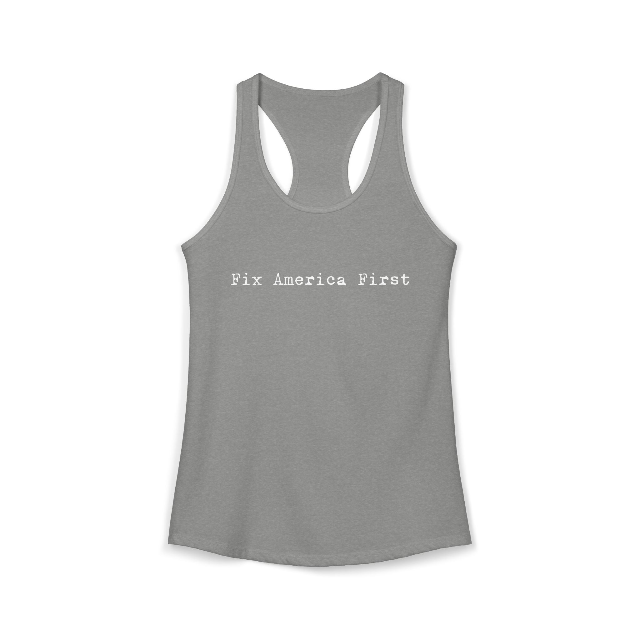 Women's Fix America First Racerback Tank