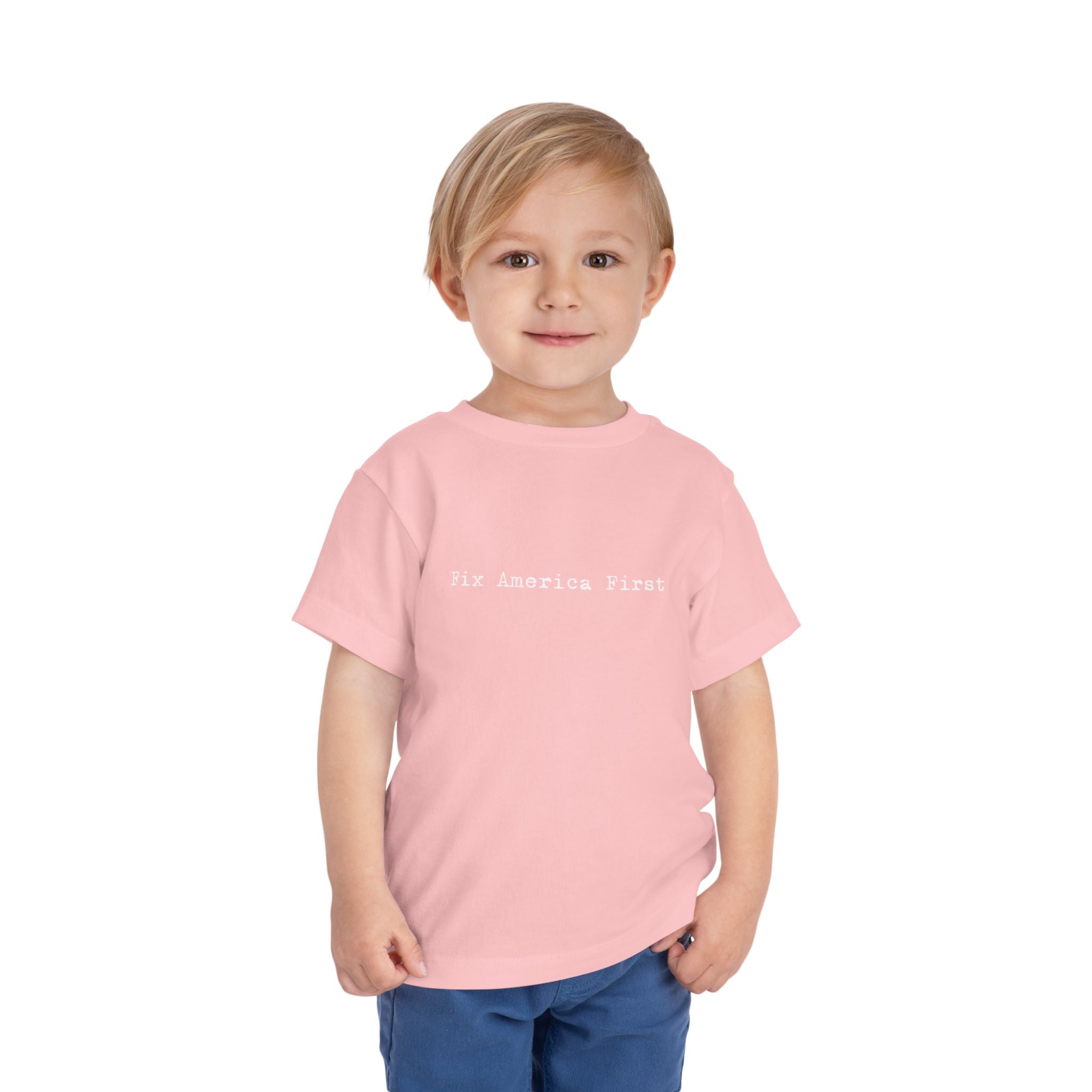 Toddler Tee "Fix America First"