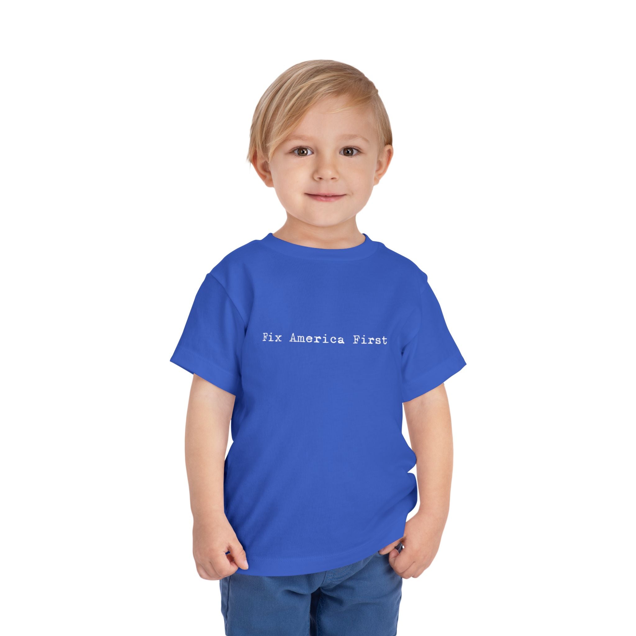 Toddler Tee "Fix America First"