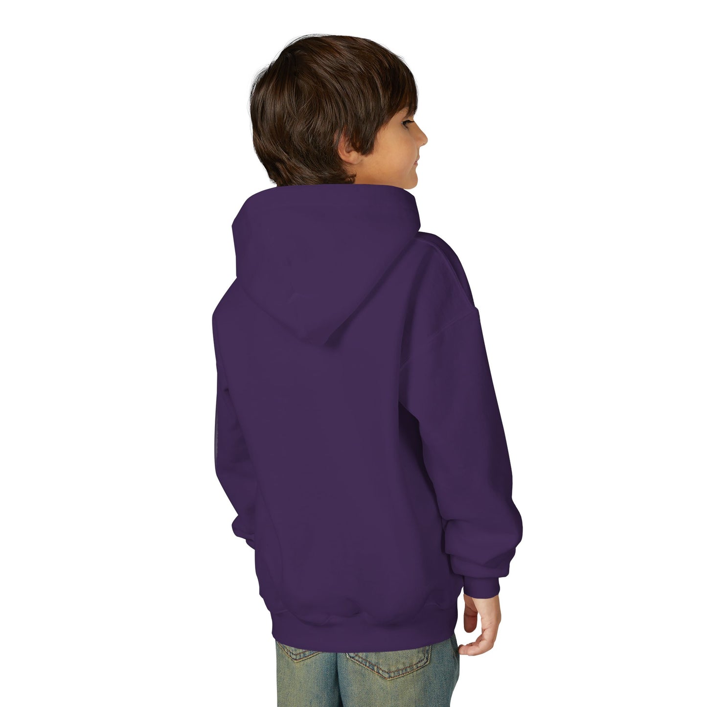 Youth 'Free Agent' Hoodie — Minimalist Text Pullover for Kids