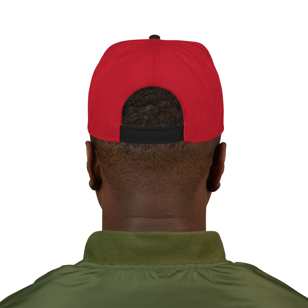 Free Agent Snapback Flat-Brim Hat