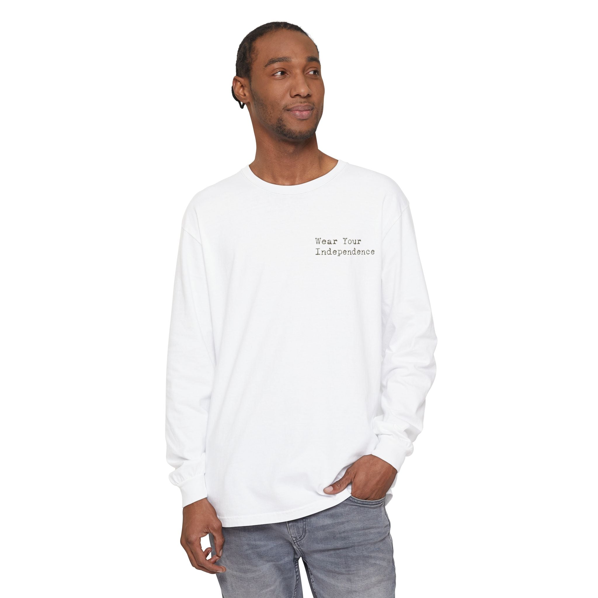 'Wear Your Independence' Long Sleeve Tee
