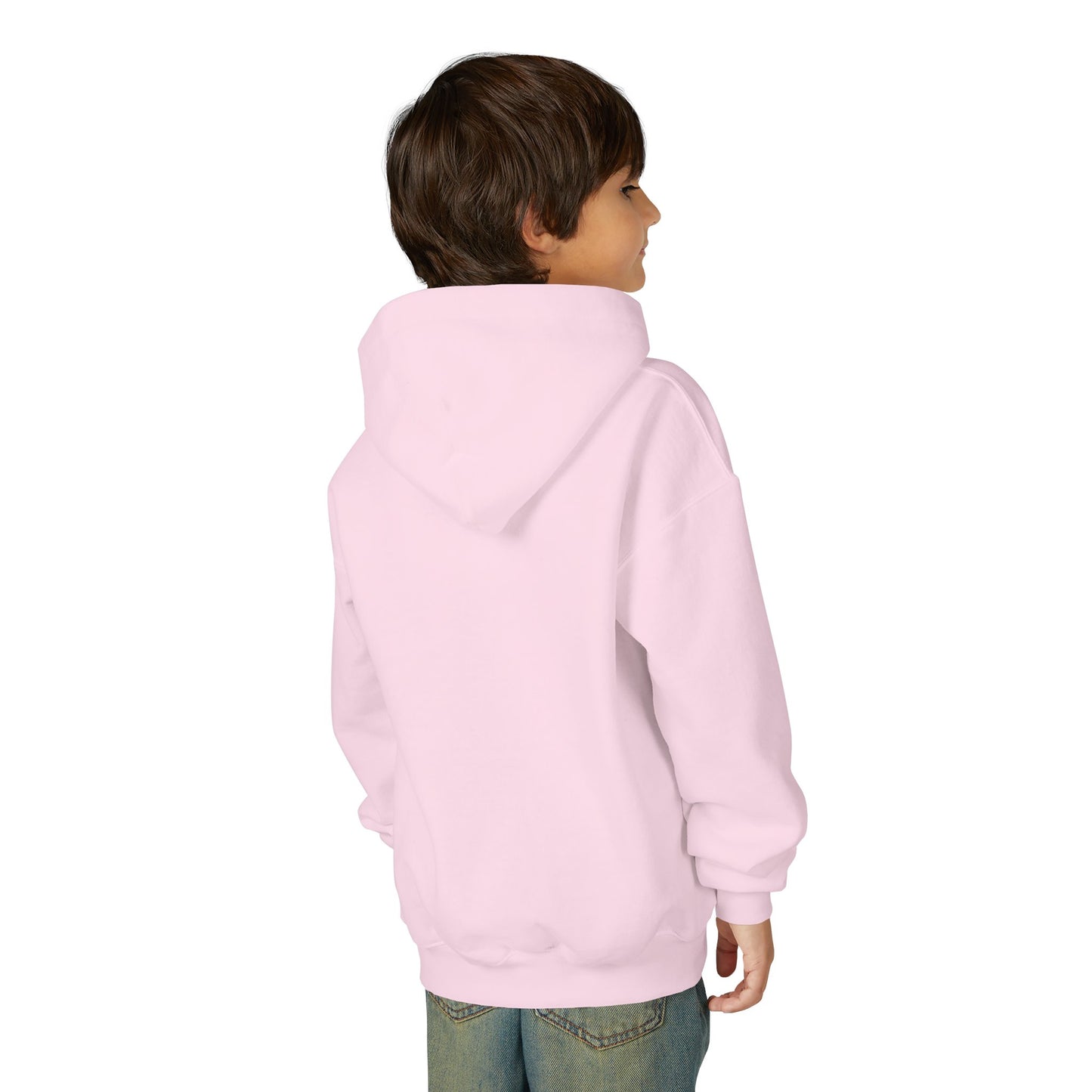 Youth 'Free Agent' Hoodie — Minimalist Text Pullover for Kids