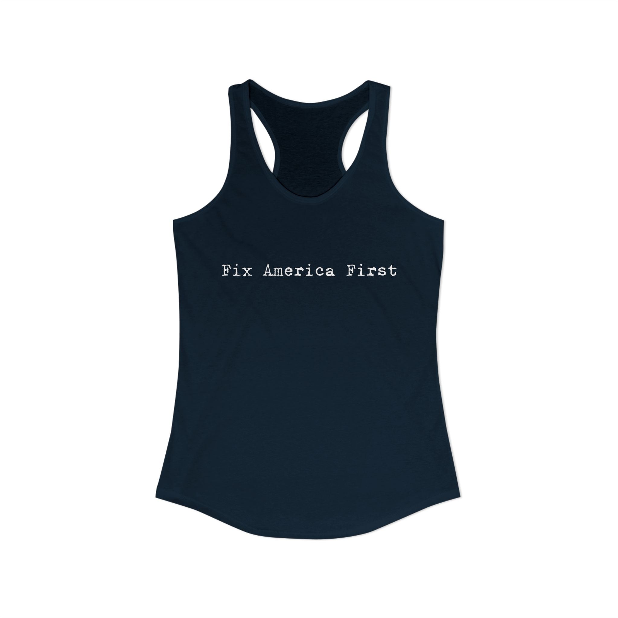 Women's Fix America First Racerback Tank