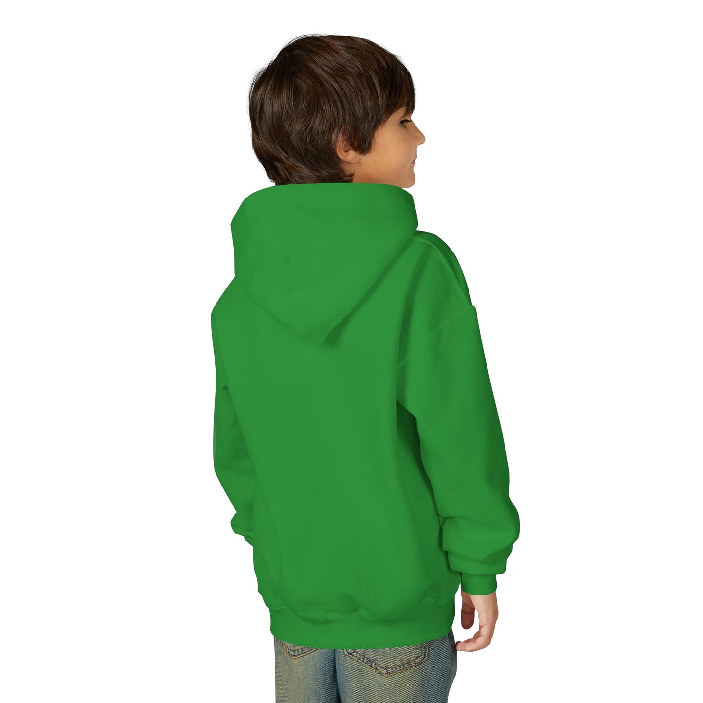 Youth 'Free Agent' Hoodie — Minimalist Text Pullover for Kids