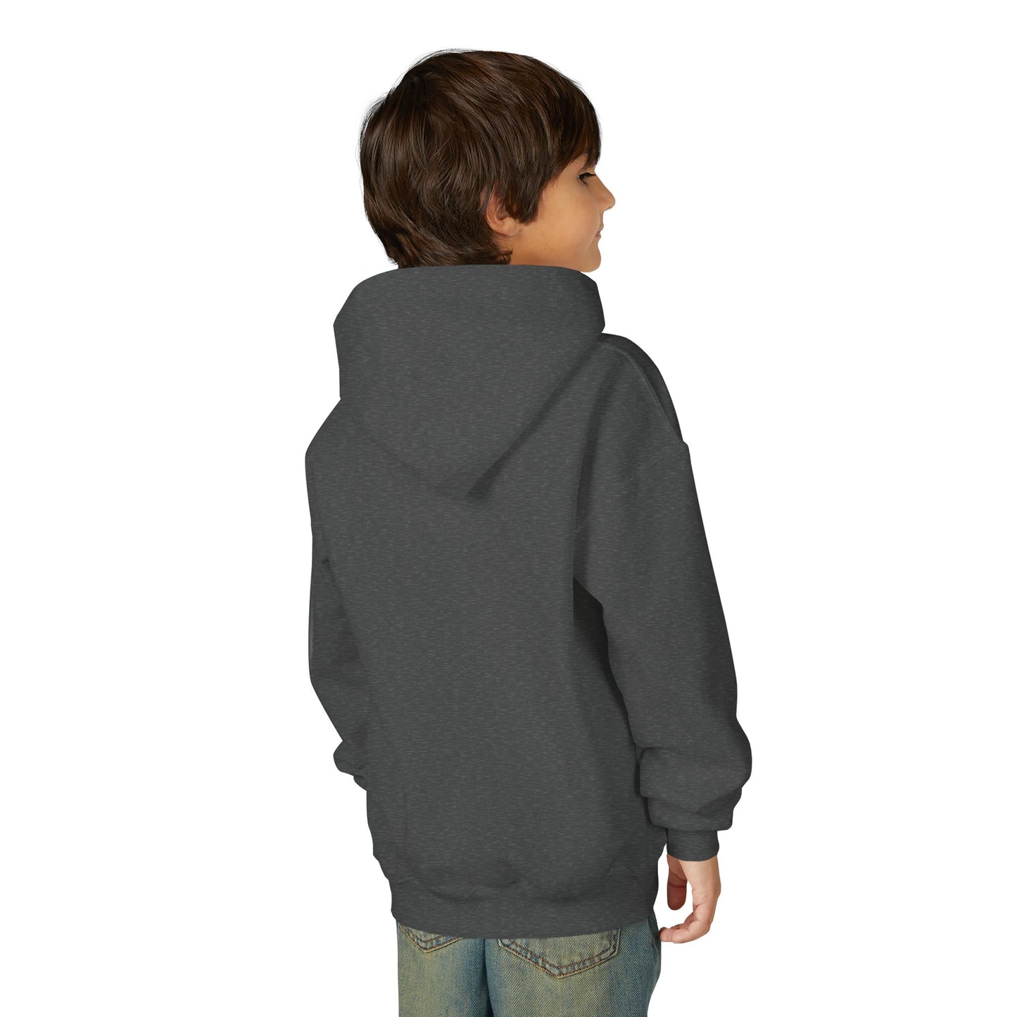 Youth 'Free Agent' Hoodie — Minimalist Text Pullover for Kids