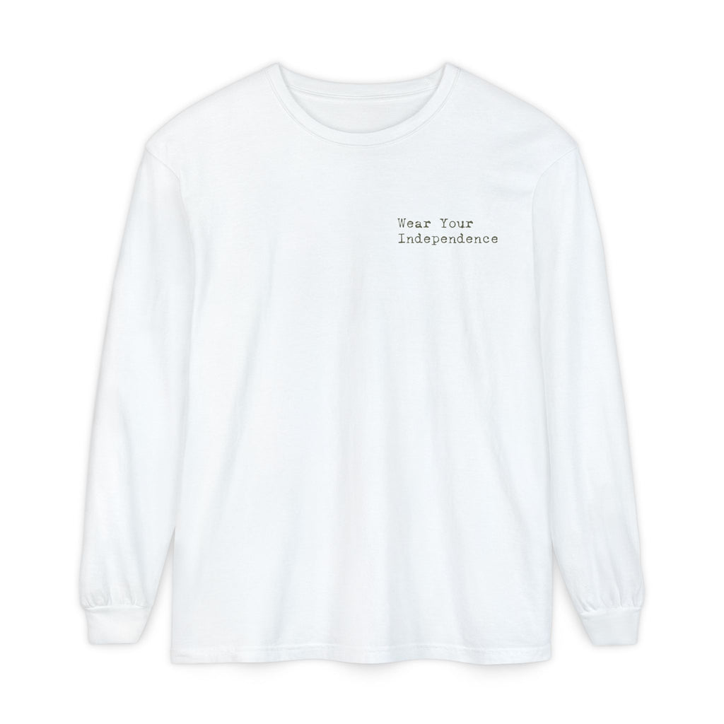 'Wear Your Independence' Long Sleeve Tee