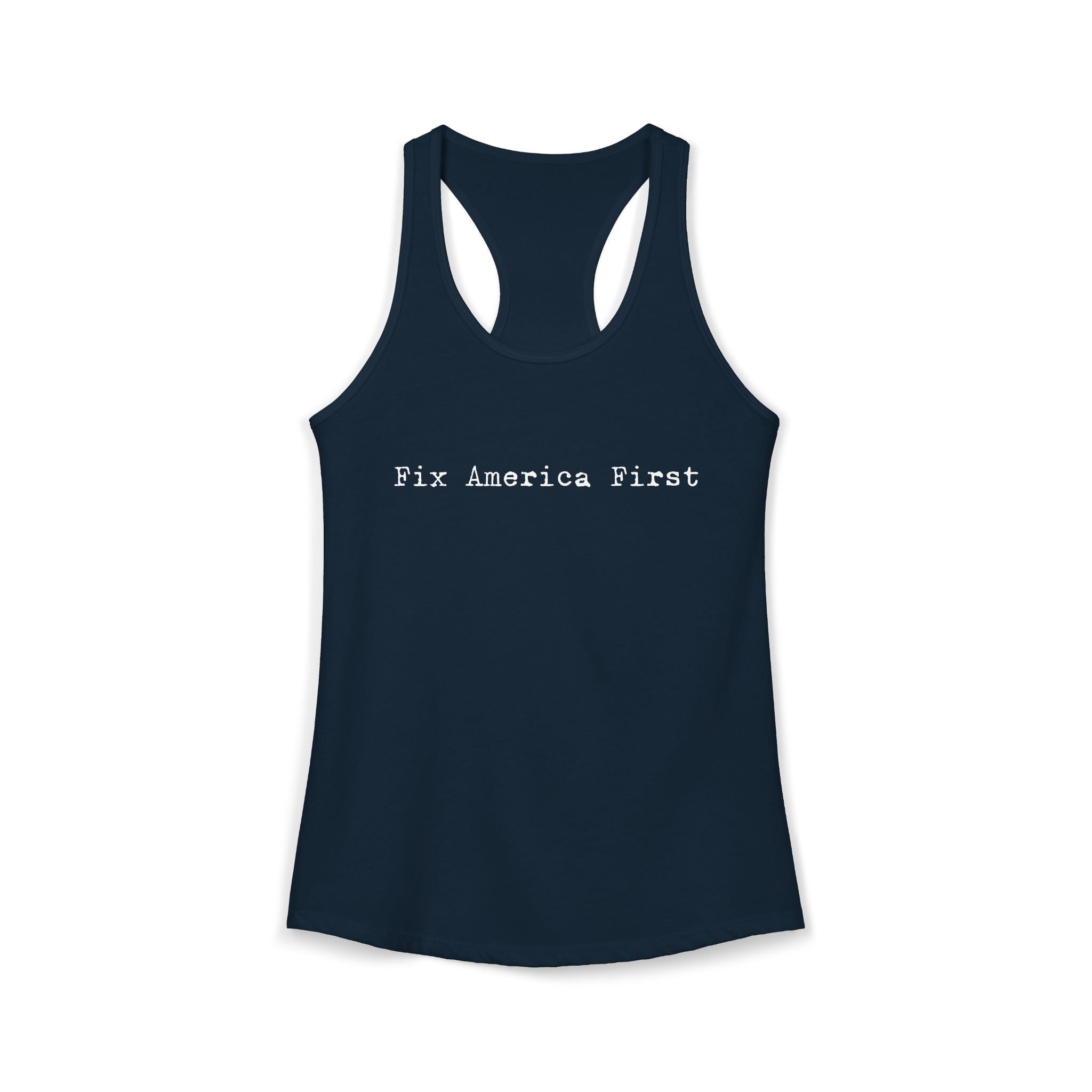 Women's Fix America First Racerback Tank