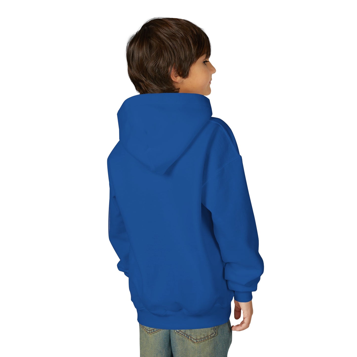 Youth 'Free Agent' Hoodie — Minimalist Text Pullover for Kids