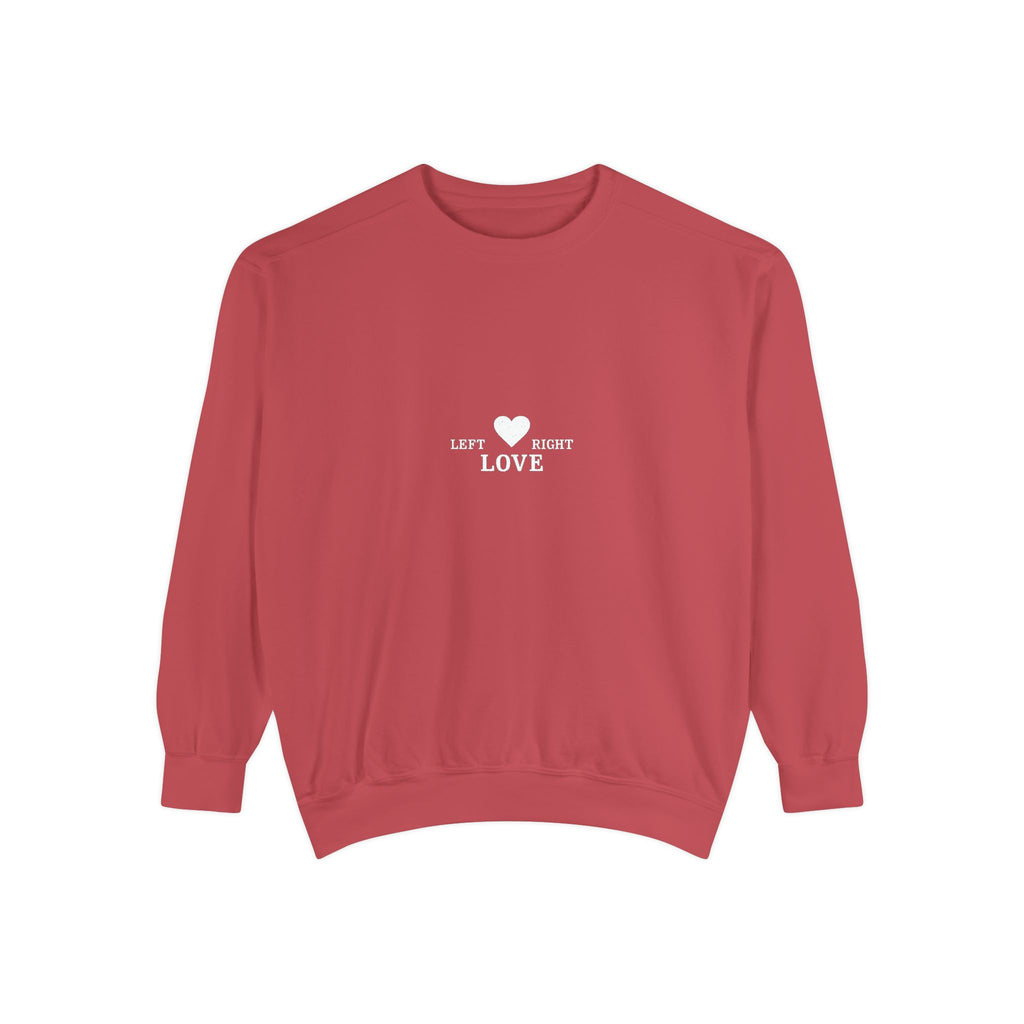 Left Right Love Sweatshirt