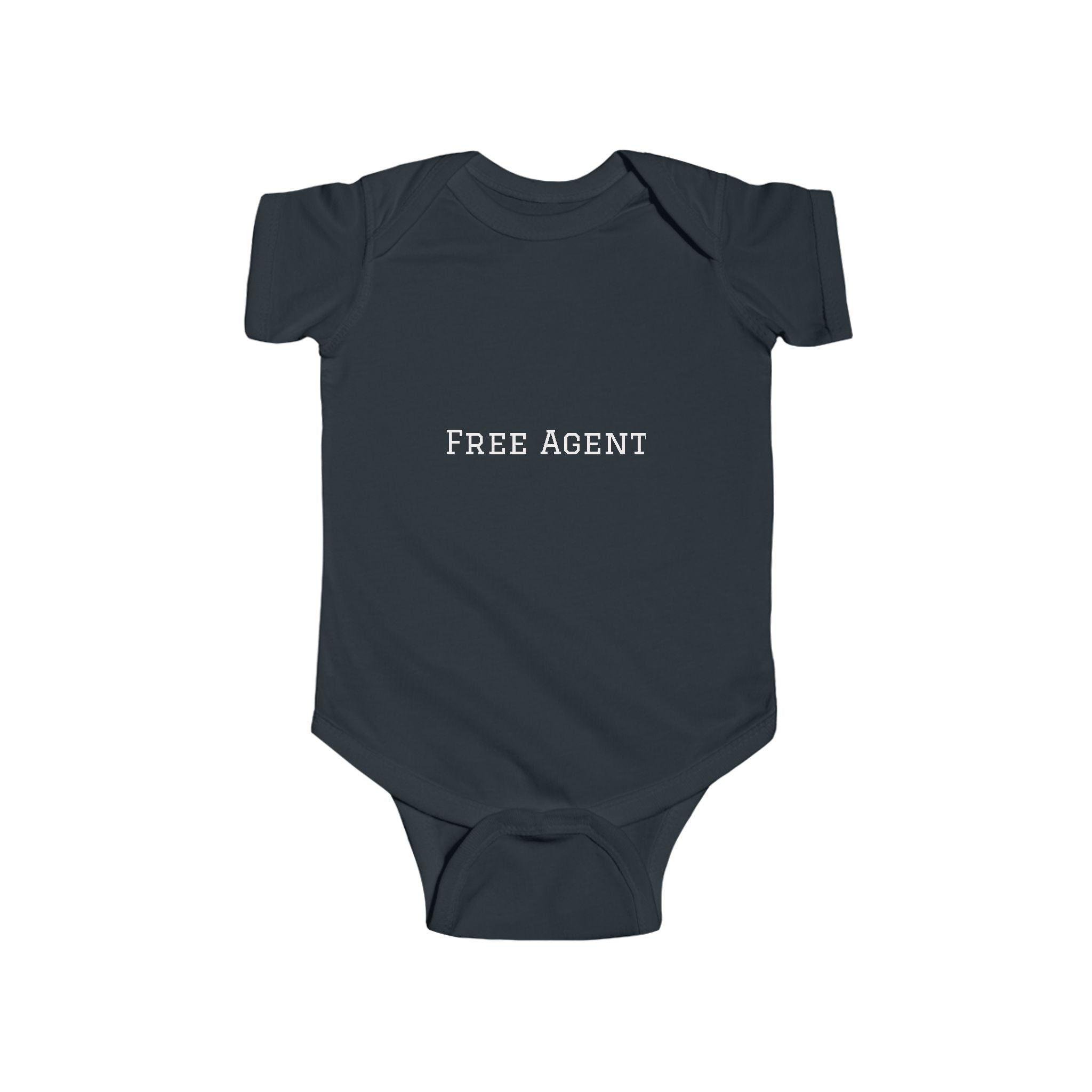 Free Agent Infant Bodysuit | Baby Onesie with Text