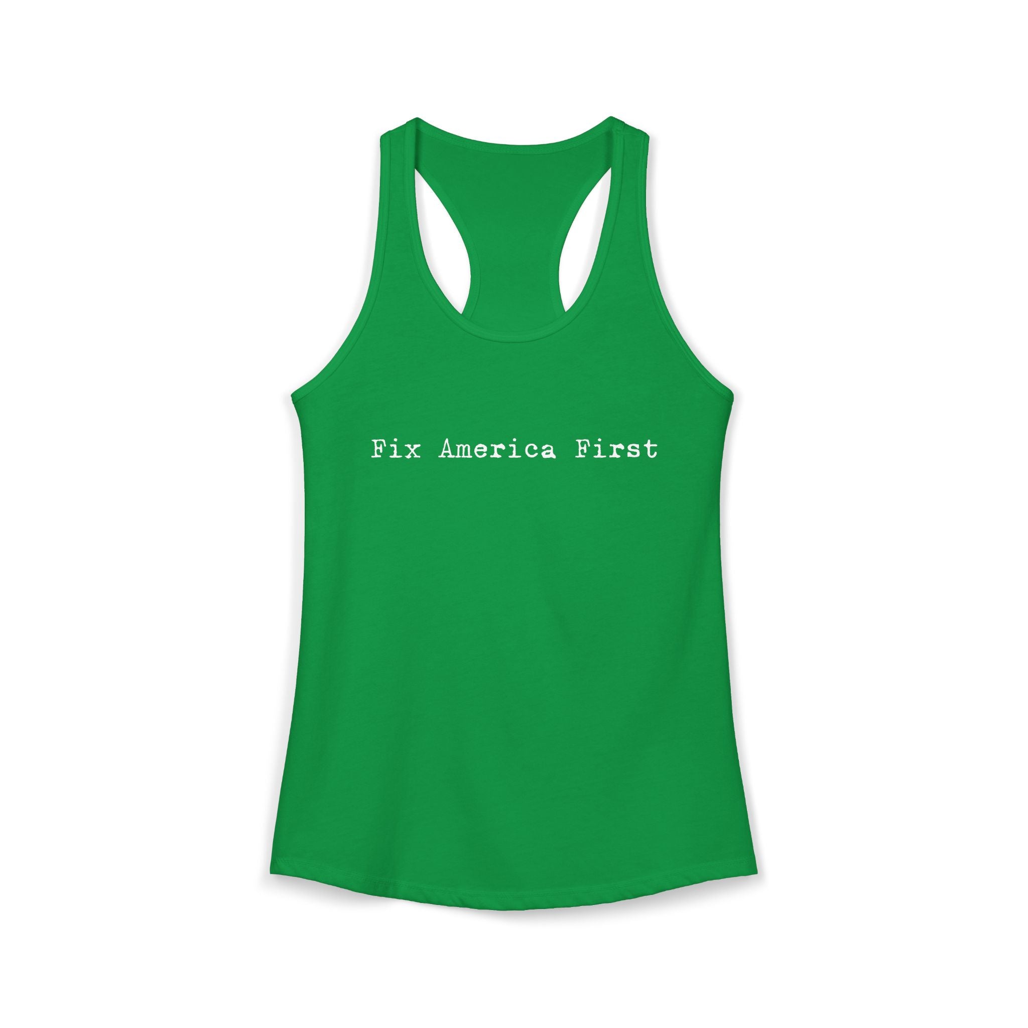 Women's Fix America First Racerback Tank