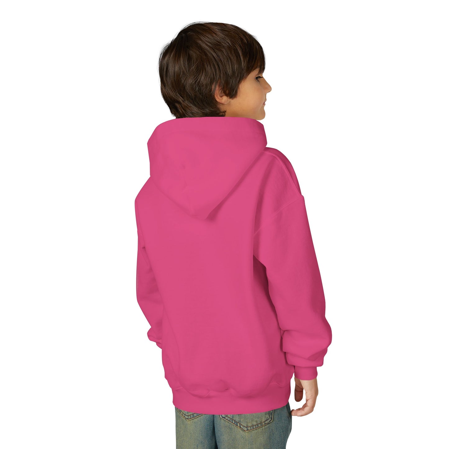 Youth 'Free Agent' Hoodie — Minimalist Text Pullover for Kids