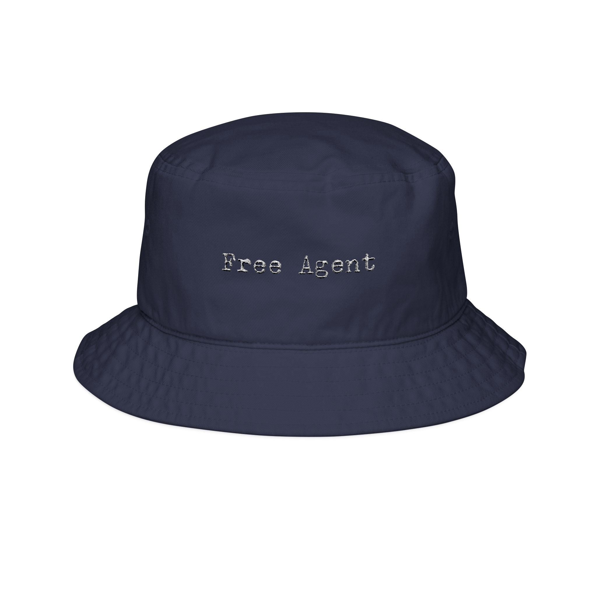 Free Agent Bucket Hat | Black + Navy