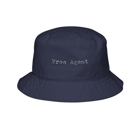 Free Agent Bucket Hat | Black + Navy