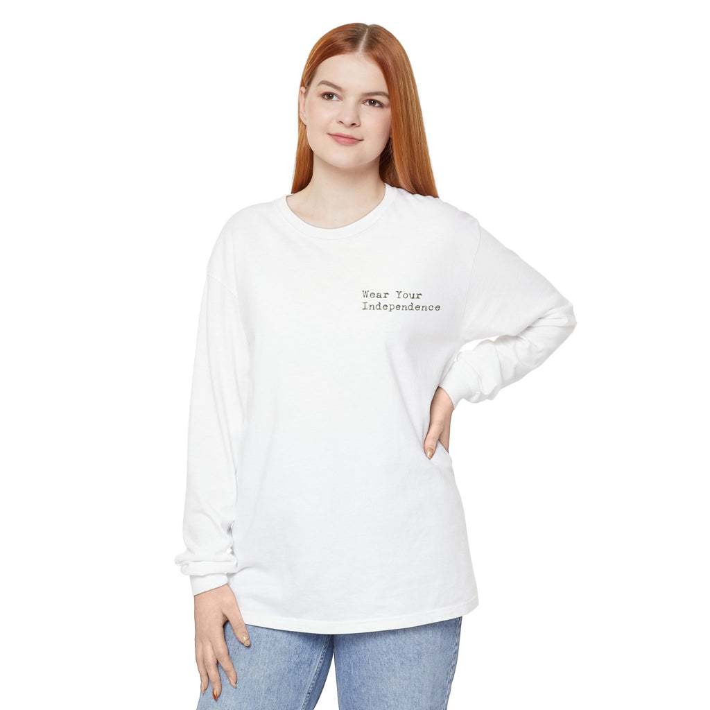 'Wear Your Independence' Long Sleeve Tee