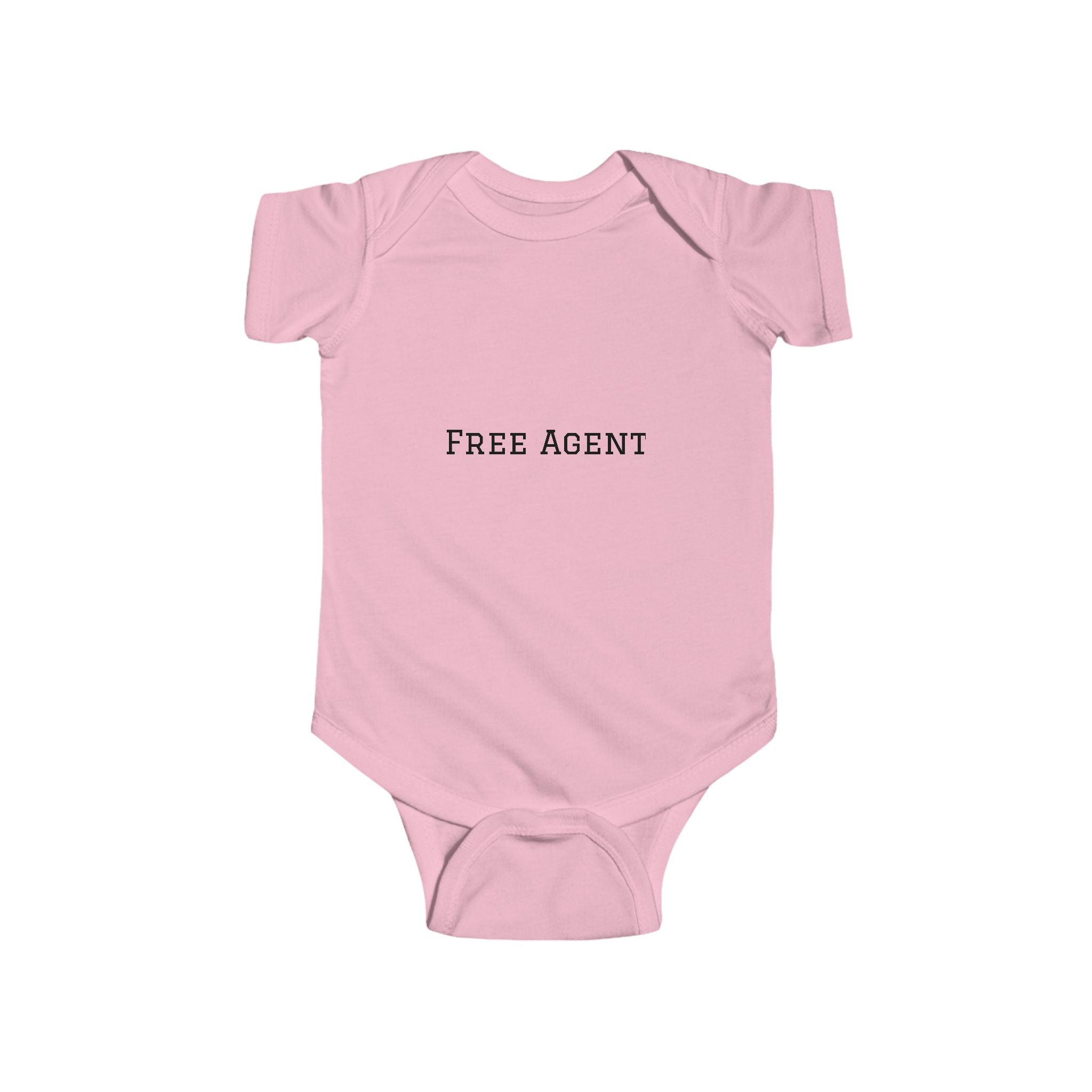 Free Agent Infant Bodysuit | Baby Onesie with Text