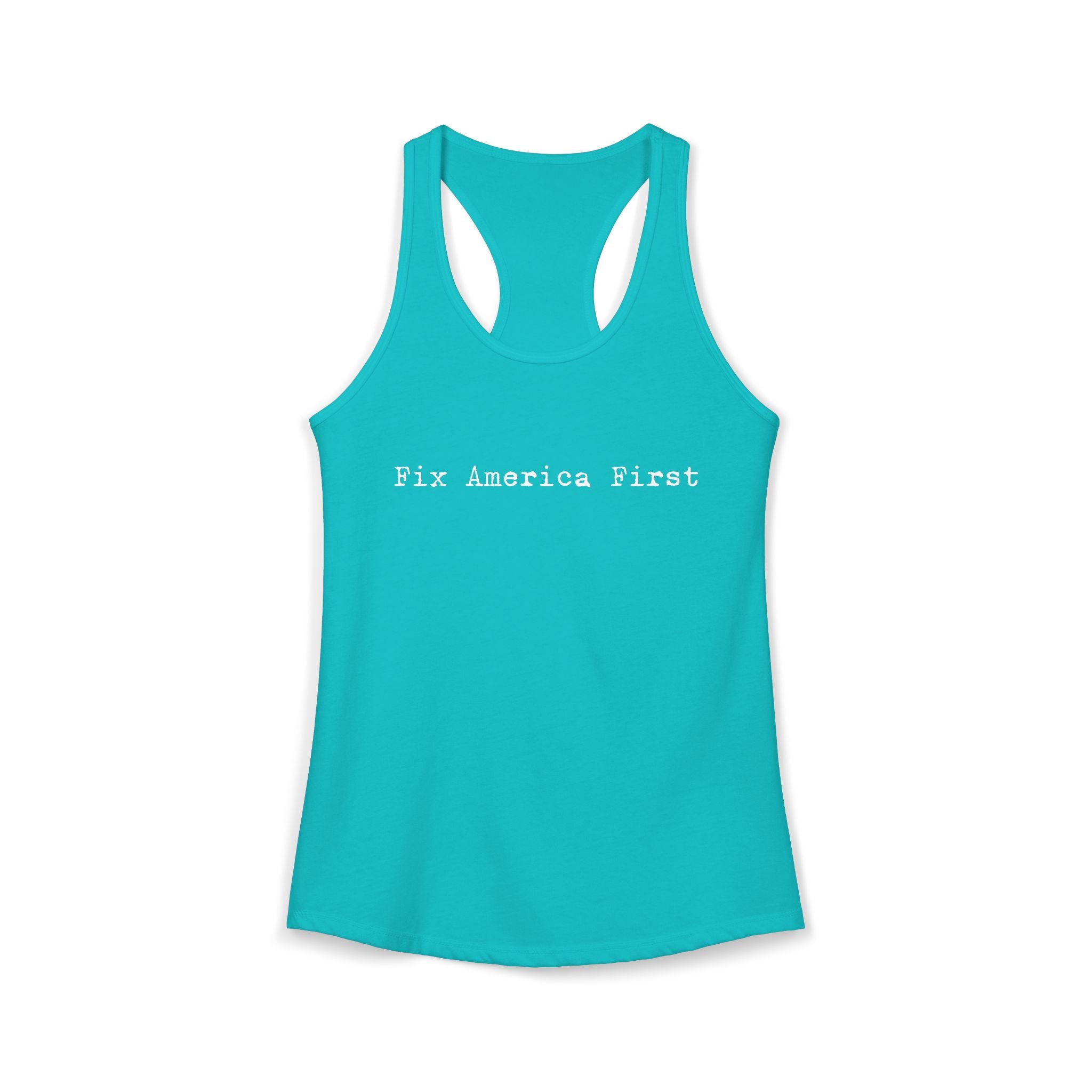 Women's Fix America First Racerback Tank