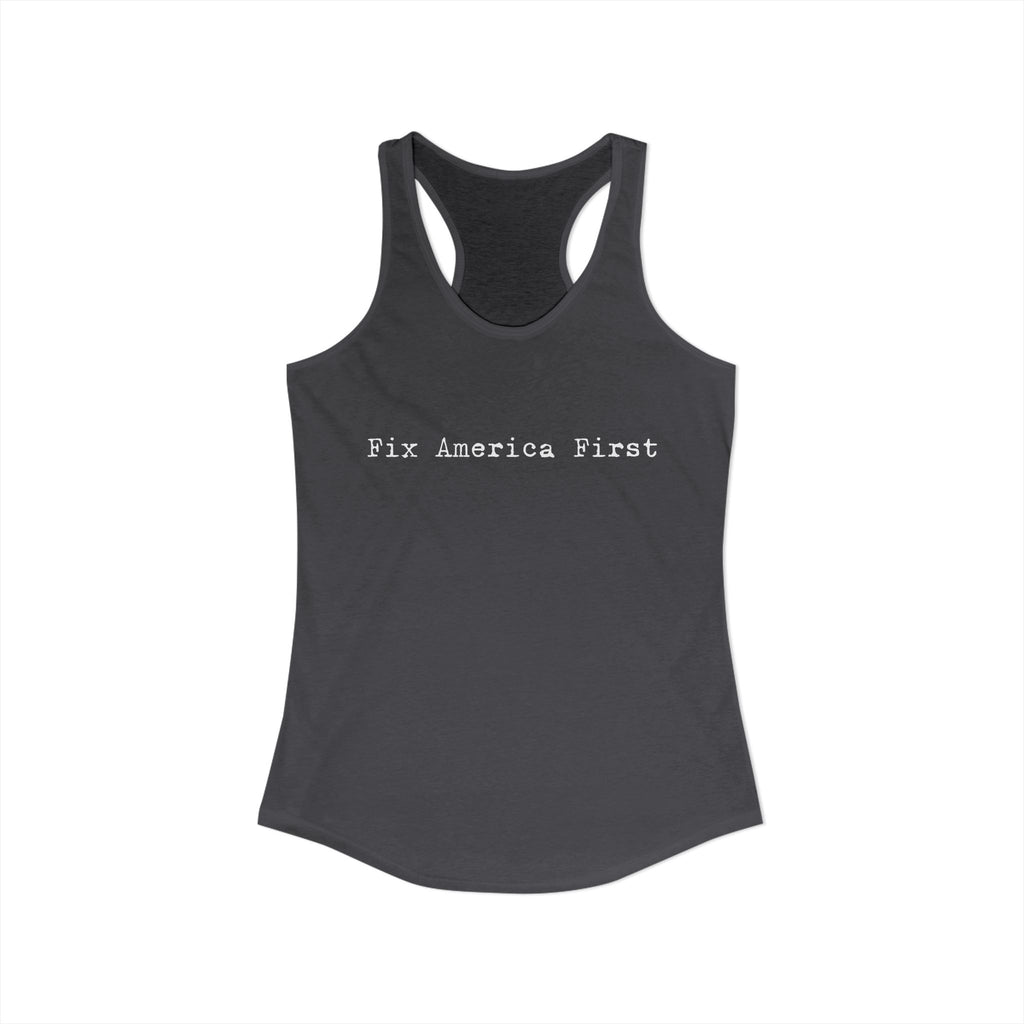 Women's Fix America First Racerback Tank