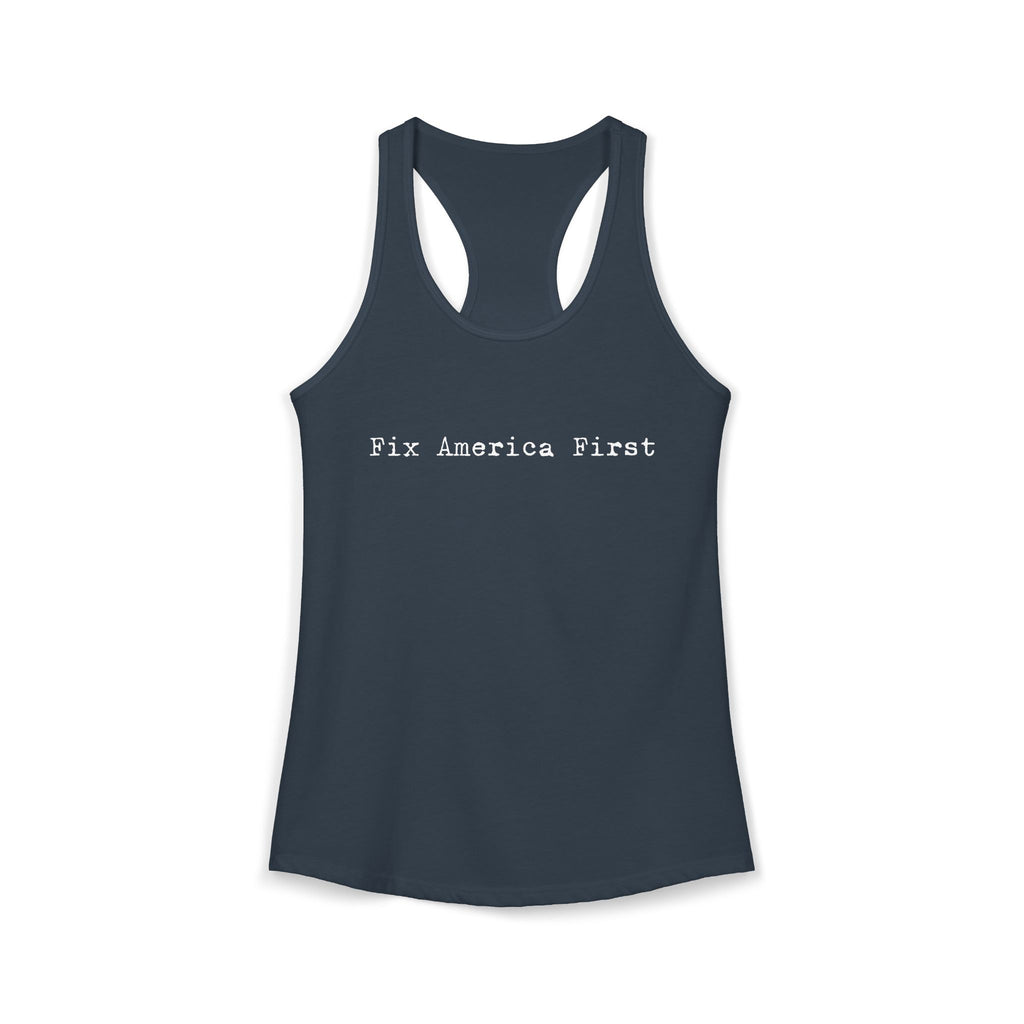 Women's Fix America First Racerback Tank