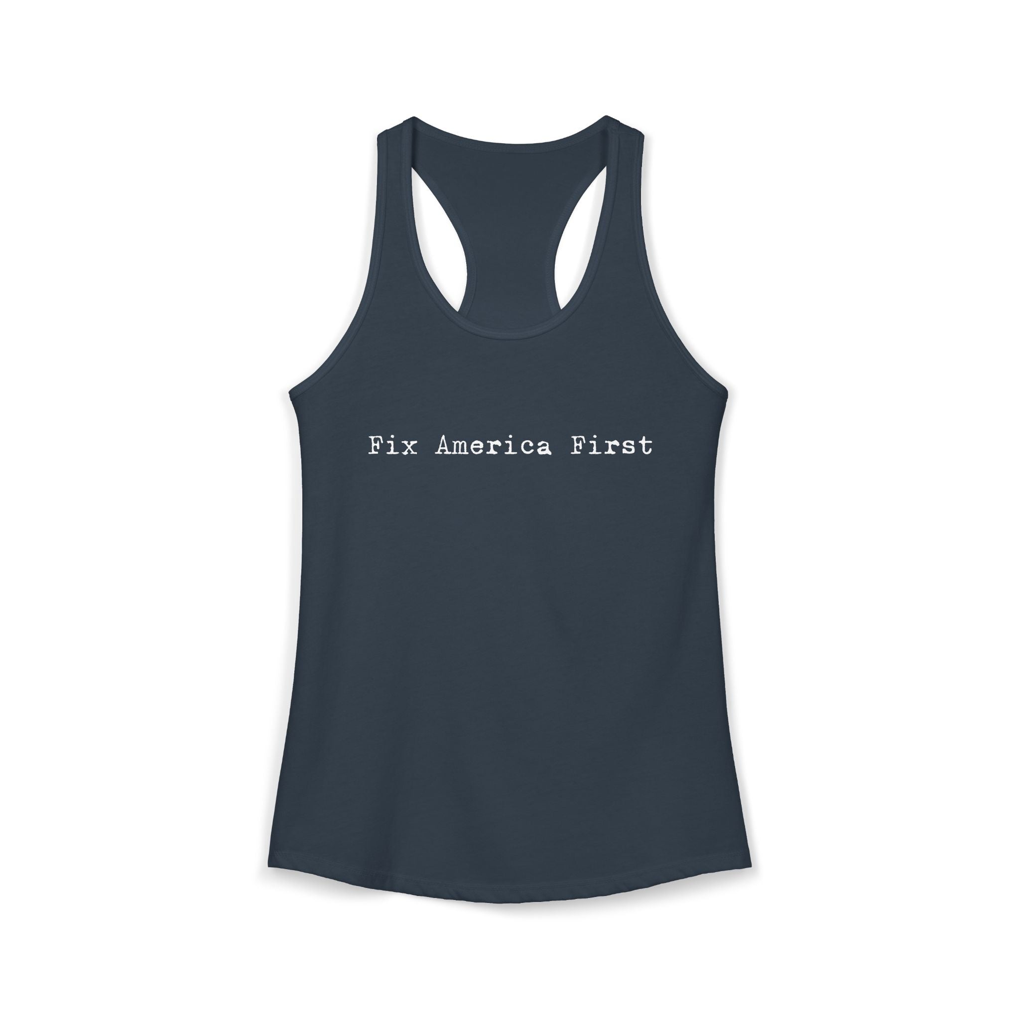 Women's Fix America First Racerback Tank