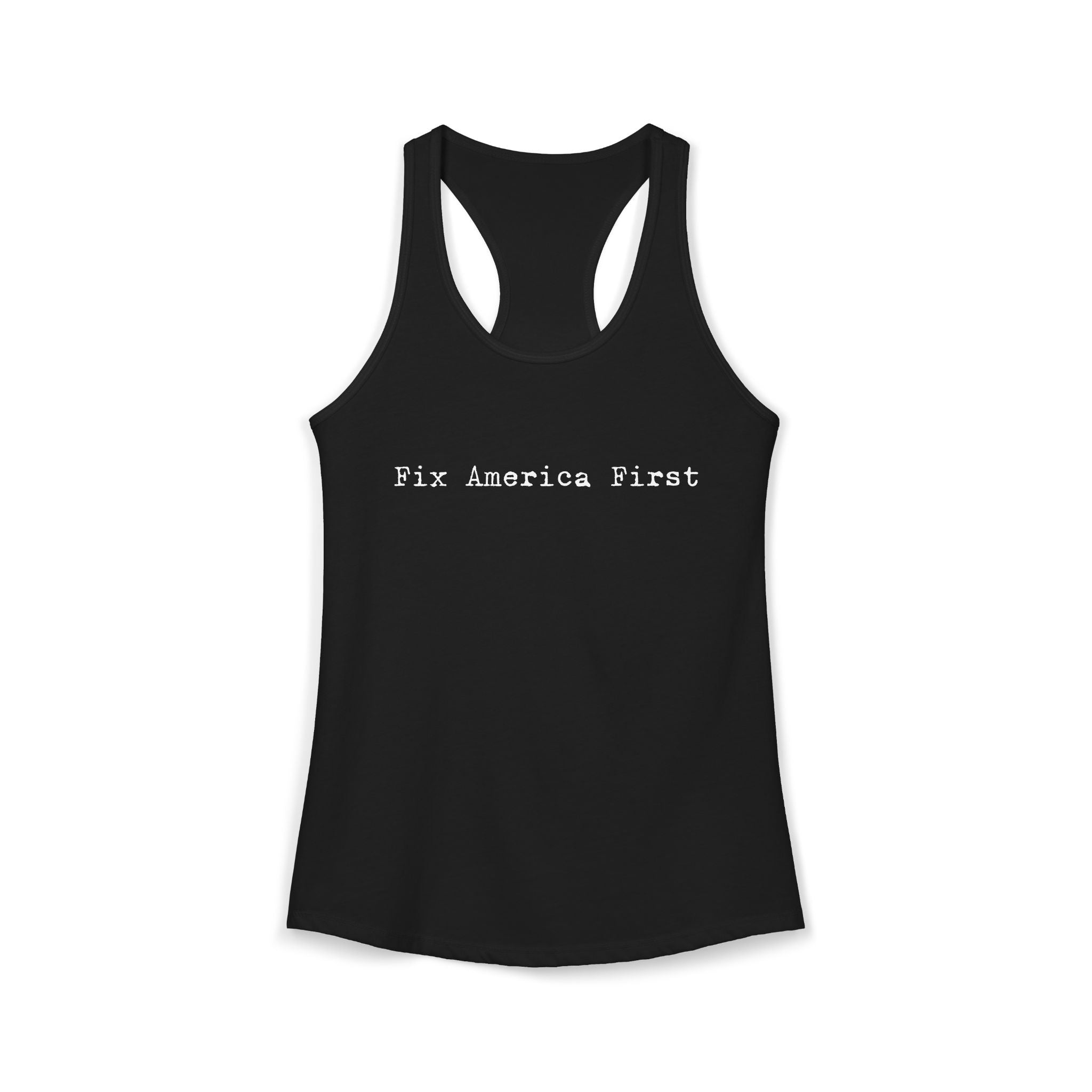 Women's Fix America First Racerback Tank