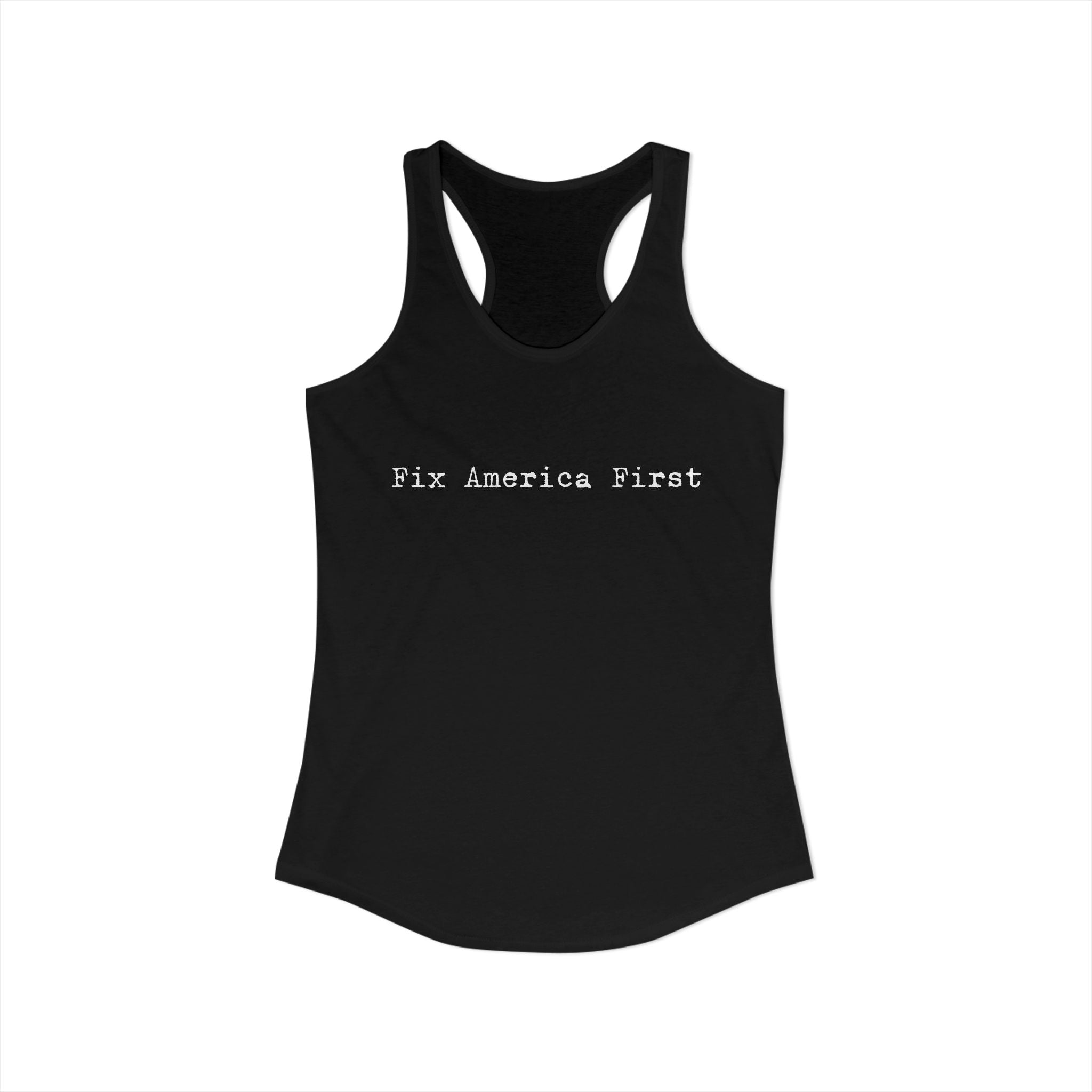 Women's Fix America First Racerback Tank