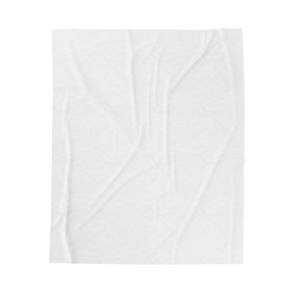 Left Heart Right Love Velveteen Plush Blanket