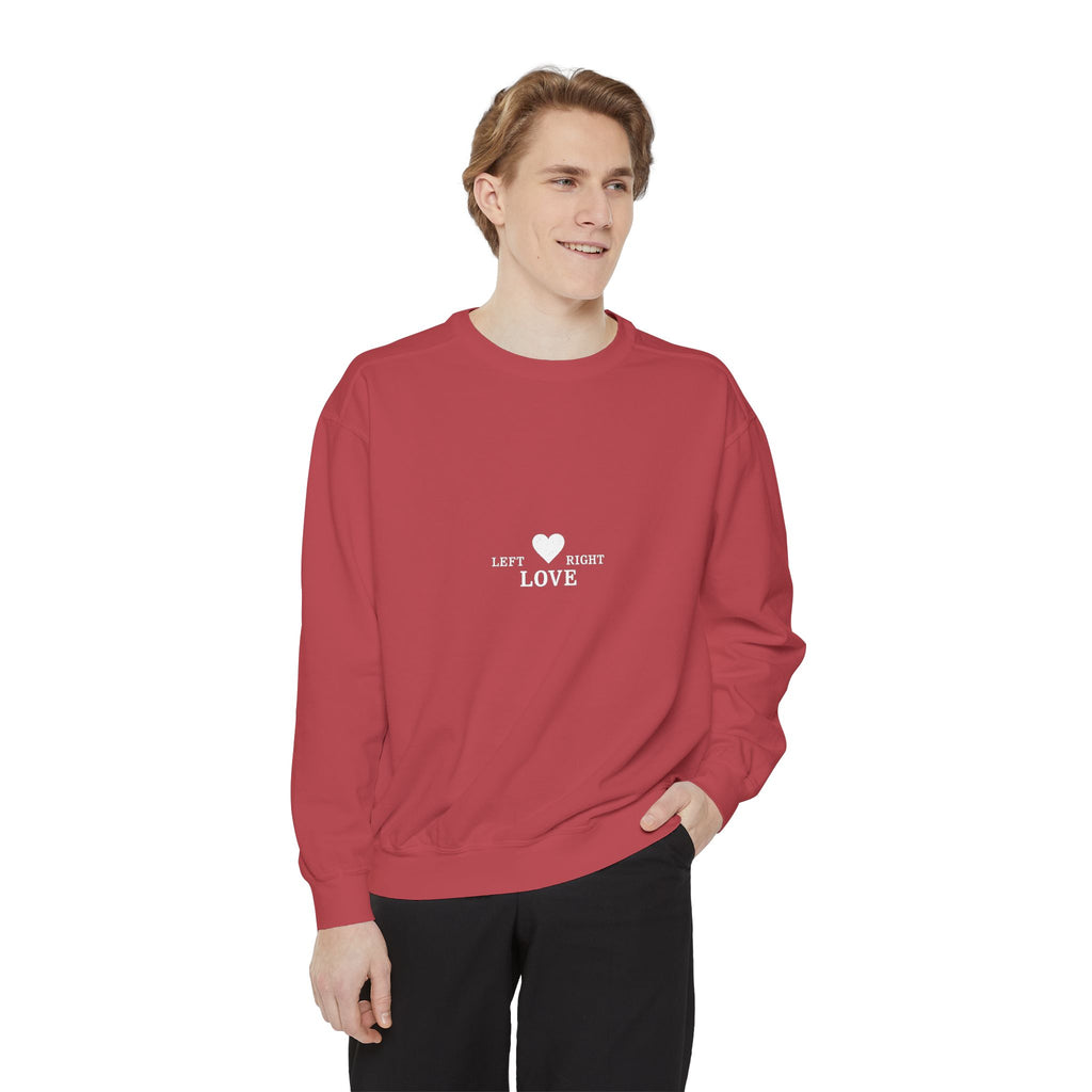 Left Right Love Sweatshirt